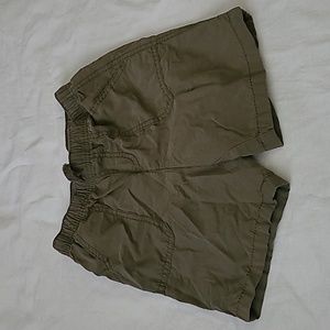 💥5/$25 Jumping Bean Boys 4T Green Khaki Shorts